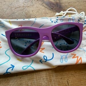 Babiators Purple Sunglasses with Dark Lenses